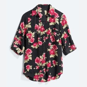 BYER CALIFORNIA Christelle Button Down Blouse